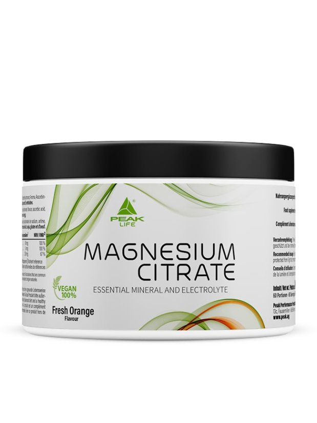 Magnesium Citrát 240 g - Příchuť: čerstvý pomeranč