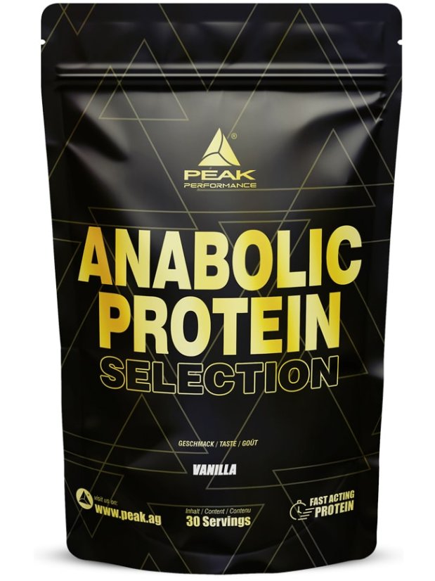 Anabolický protein 900 g - vícesložkový protein - Příchuť: vanilka