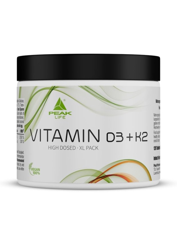 Vitamín D3 K2  120 kapslí